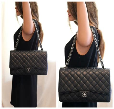 chanel maxi single flap|chanel double flap jumbo.